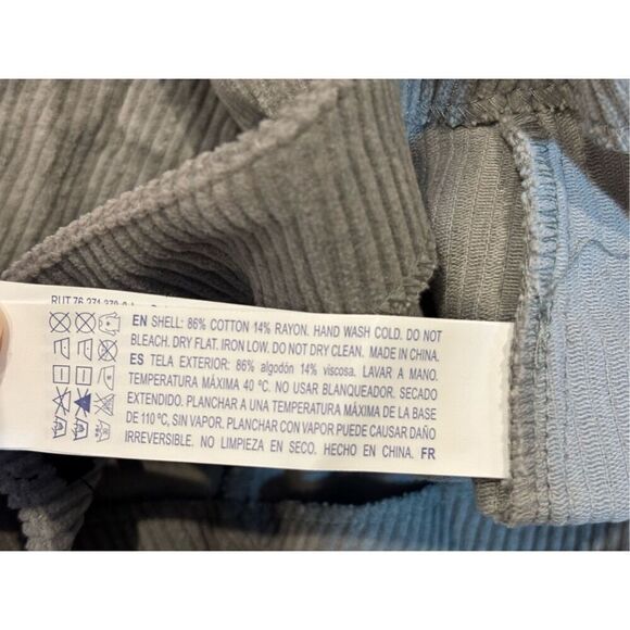 Forever 21 gray corduroy mini skirt size S - Picture 8 of 8